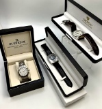 2 Watches - Croton #CC311133 Stainless/Leather Band & Croton No Model# Stai