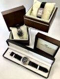 3 Watches - Croton #CC311216 Stainless/Shark Band, Philip #82 51 142 025 St