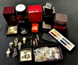 Watch Miscellaneous: Watches, Bands, Parts, Boxes (as Pictured)