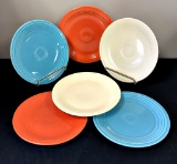 Vintage Fiesta - 6 Plates, 9½
