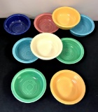 Vintage Fiesta - 9 Bowls, 4¾