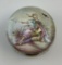 Very Nice Vintage English Enameled Trinket/Pill Box - Circa Early 1900s, 2¼