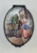Antique Battersea Type Enameled Trinket/Snuff Hand Painted Box - Turnips &