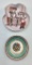 2 Vintage Handmade Ring Dishes - Austria, 3¼
