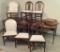 1900s Hepplewhite Style Dining Table W/ 3 18