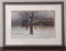 Jack O'hara Watercolor - Winter Scenic, Signed Lower Right, In Frame W/ Gla