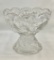 Vintage Late 1800s 2-piece Cut Glass Punch Bowl Set - 13