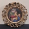 Antique Hand Painted Madonna Della Seggiola Raffaello Porcelain - Circa 180
