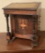 Wonderful Example Miniature English Davenport Desk W/ Classical Design Inla