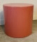 Mid-Century Modern Drum Table - By Metro, Cylindrical Side Style, Desert Re