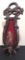 Antique Germany Black Forest Nicely Carved Boot Jack W/ Needlepoint - Victo