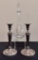 Nice Vintage Crystal Decanter - 14½