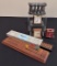 Estate Lot - Includes: Vintage Cribbage Board, Abacus, Change Maker, 3 Vint