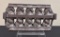 Antique Chocolate Mold W/ 5 Rearing Horses - 9