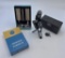 Vintage Bausch & Lomb Pocket Microscope - W/ Box;     Vintage Hygrometer
