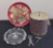 Estate Lot - Includes: Vintage Ice Bucket, Scale Of Justice Cigar Ashtray E