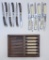 3 Sets Vintage Steak Knives