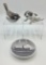 3 Royal Copenhagen Pieces - Bird, Dog & Small Dish