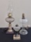 3 Old Oil Lamps