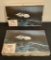 2 Vintage Strombecker 1964 International Road Race Set - W/ Many Cars Etc.,
