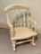 Small Vintage Child's Rocker W/ Bentwood Arms - 14½