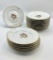 Royal Copenhagen - Brown Iris, Includes: (18 7½