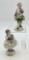 2 Dresden Figurines - Germany, 4¾