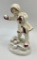 Vintage F. C. Doughty Royal Worcester Figurine - December, 6¼