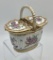 Early 18th Century Soft Paste French Porcelain Basket W/ Hinged Lid - 5