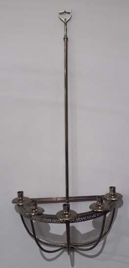 Brass Candleholder - 19"x10"