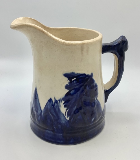 Antique Pitcher - Old Sleepy Eye, Great Condition, 7½"