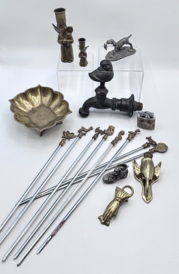 10 Pieces Metalware