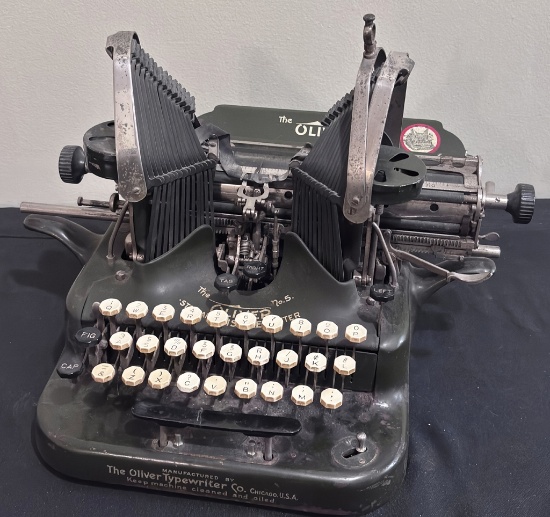 Antique Early Typewriter - The Oliver Typewriter #5