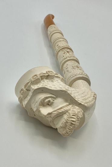 Vintage Meerschaum Pipe - 11", Never Used