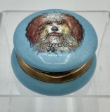Old Germany Pill/Snuff Hinged Box - Bought From Antique Shop In Wiesbaden G