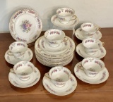 Partial Set Vintage Rosenthal China - Floranada, 12 7¾