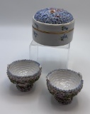 Vintage Germany Schierholz Powder Box - 3½