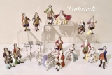 17-piece Set Volkstedt Rudolstadt Ludwigsburg Musicians - Circa 1700s, Germ