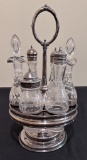 Victorian Caster/Cruet Set - 7