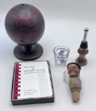 Estate Lot - Includes: Russian String Holder, Misc. Barware