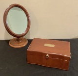 Antique Tabletop Dressing Mirror - 9