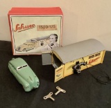 Schuco Garage - No. 1500, Made In Germany, W/ Original Box & Car