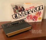 Vintage Atari Console;     Empty Odyssey Box