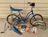 Vintage Schwinn Bicycle W/ Accessories - Model Stingray W/ Growler - LOCAL