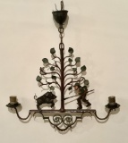Vintage Folk Art Figural Ceiling Fixture - Hunter & Boar, 27