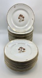 Royal Copenhagen - Brown Iris, Includes: (23 10