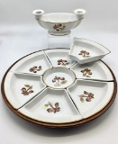 Royal Copenhagen - Brown Iris, Includes: (14½