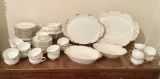 50+ Pieces Various Haviland, Johnson Bros., D&C Limoges China, Trays, Etc.