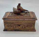 French Wooden Box - Circa Early 1800s, 5½