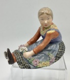 Royal Copenhagen Figurine - Girl From Jutland, #12421, 3½